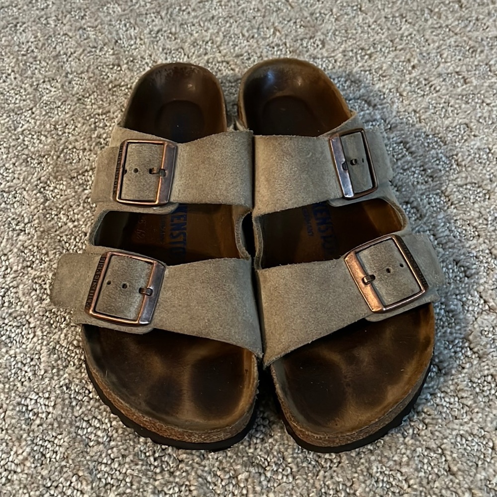 Birkenstock Arizona Suede Sandals